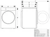 Hisense WF3S8043BB3 Lavatrice, ConnectLife, funzione Anteprima dell’immagine prodotto 7