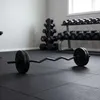 ACTIGET Ohnutá tyč na činky 120 cm, oceľová, s 2 svorkami Náhľad obrázku produktu 7