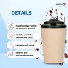Kaffeebecher to go 'Ceramico' 360 ml - Edelstahl außen Produktbild-Vorschau 2
