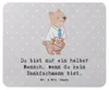 Mr. & Mrs. Panda Mousepad Bankfachmann Herz - Grau Pastell Produktbild-Vorschau 1