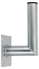 SkyRevolt 15 cm Rohr 48 mm Wandhalter Stahl verzinkt SAT Produktbild-Vorschau 1