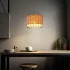Hängeleuchte, Käfig-Design, Holzoptik braun,  H 120cm Produktbild-Vorschau 13
