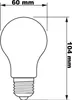 LED E27 Normal 4W (60W) Mattiert 840lm 2700K Produktbild-Vorschau 3