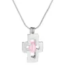 BRUBAKER Glaubens Wunschperle - Halskette mit Kreuz Produktbild-Vorschau 3