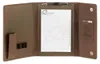 Dethloff Schreibmappe A5 Handwerkermappe Leder braun für Produktbild-Vorschau 6