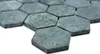 Mosaik Fliese Marmor Naturstein Hexagon Marmor grün Produktbild-Vorschau 3
