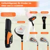 COSTWAY 5-teiliges Kinder Golfschläger Set, Rechtshänder Produktbild-Vorschau 4