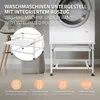 ML-Design Waschmaschinen-Untergestell mit ausziehbarer Produktbild-Vorschau 2