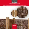 NOOR Weiden Paravent 3-teilig 120x180 cm - klappbarer Produktbild-Vorschau 4