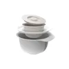 Rotho 1043302590 Fresh set di 2 ciotole 1,2l 4l coperchio Anteprima dell’immagine prodotto 2