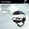 Head Radar Visor Helm Schwarz M-L / Silver-Red/CAT2 Schwarz Produktbild-Vorschau 5
