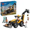 LEGO City Žltý nakladač s rýpadlom, Stavebnica, 7 rok / Náhľad obrázku produktu 1