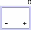 A diagram of a battery terminal. Anteprima dell’immagine prodotto