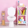 MSV Garniture de WC en bambou Support de papier toilette en Voir les images du produit 2