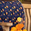 HKM Schabracke Splash, Farbe:dunkelblau/orange, Größe:Pony Produktbild-Vorschau 4