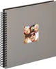 Walther Fun grigio 30x30 50 pagine nere a spirale SA110X Anteprima dell’immagine prodotto 1
