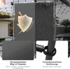 A collage of images showing the features and materials of an outdoor awning. Anteprima dell’immagine prodotto