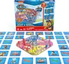 A Paw Patrol 2-in-1 game box and its components are displayed on a white background. Produktbild-Vorschau