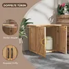 Abri de jardin Outsunny, armoire à outils en bois, double Voir les images du produit 5