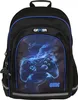 Blau-schwarz gepolsterter Schulrucksack für Jungen, mit Produktbild-Vorschau 2