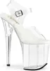 FLAMINGO-808VL Pleaser vegane Damen High Heels Schnallen Produktbild-Vorschau 1
