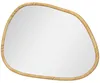Miroir mural asymétrique HOMCOM, 80 x 60 cm, miroir de Voir les images du produit 1