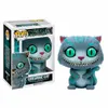 A Funko Pop! vinyl figure of the Cheshire Cat from Disney's Alice in Wonderland, displayed next to its packaging. Náhľad obrázku produktu