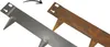 Wovar - Bordure de jardin en acier Corten 24 x 106 cm Voir les images du produit 1