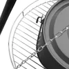 A close-up view of a chain attached to a grill grate and a pot. Produktbild-Vorschau