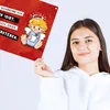 Engel Metallschild XXL in 28x38 cm mit Spruch- Ich schreib Produktbild-Vorschau 3
