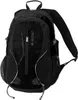A black backpack is shown against a white background. Podgląd zdjęcia produktu