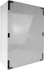 The back of a white electrical enclosure is shown against a white background. Anteprima dell’immagine prodotto