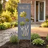 Gartenstecker Willkommen H83cm Stele Grau Betonoptik Produktbild-Vorschau 4