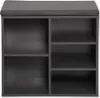 KESPER® Schuhschrank grau mit Sitzkissen, 3 Fächer + 1 Produktbild-Vorschau 2