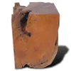 The Living Store Tabouret bois massif teck Voir les images du produit 6