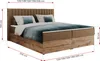 Boxspringbett, Zwei Bettkästen, Komplett-Set mit Matratze Produktbild-Vorschau 6