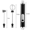 Milchaufschäumer Elektrisch Stab USB Handaufschäumer Produktbild-Vorschau 2