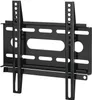 A black metal TV wall mount is shown against a white background. Anteprima dell’immagine prodotto