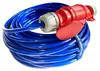 PUR-Verlängerungskabel H07BQ-F 5x2,5mm² 16A 5-polig blau 5m Produktbild-Vorschau 5