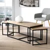 Calicosy - Set di 3 tavolini bassi componibili L100 cm - Anteprima dell’immagine prodotto 2