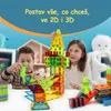 Olvy Magnetické stavebnice 120 dílků - Montessori Náhled obrázku produktu 6