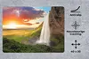 MuchoWow® Mauspad Mousepad Wasserfall - Felsen - Produktbild-Vorschau 2