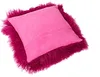 Tibetlamm Kissen Kissenbezug (ohne Inlet) JAY16 Magenta Produktbild-Vorschau 2