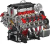 A detailed model of a V8 engine built from toy bricks. Náhľad obrázku produktu