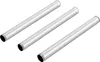 Three silver-colored cylindrical tubes with black ends are arranged diagonally on a white background. Náhľad obrázku produktu