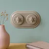 Porcellana Cornice retrò a 2 ante I PR1 grigio beige Anteprima dell’immagine prodotto 5