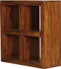 WOHNLING Standregal Massivholz Sheesham 82 cm hoch 4 Böden Produktbild-Vorschau 6