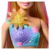 Barbie Sirena con flores mágicas, de pelo rubio Vista previa de la imagen del producto 2