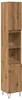 vidaXL Badschrank Artisan-Eiche 30x30x190 cm Holzwerkstoff Produktbild-Vorschau 2