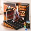 Kehot Laufband klappbar 1–12 km/h, App-kompatibel mit Zwift Produktbild-Vorschau 1